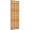 Ekena Millwork Joined Board-n-Batten Shutters, Rough Sawn Western Red Cedar, 26 7/8W x 64H, PR RBJ06S26X064RWR - alternate 3